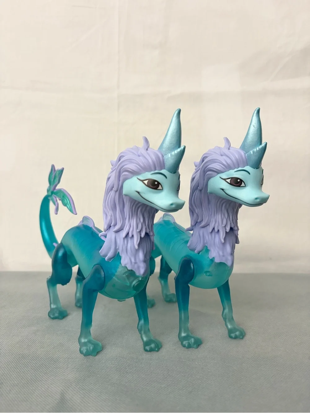 Disney Raya Last Dragon Sisu Figures Pair Excellent (F290)
